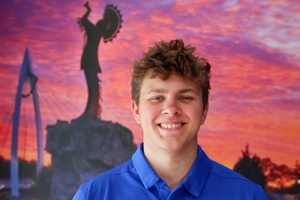 Visit Wichita welcomes recent University of Kansas graduate Landon Arbuckle to its sports development team