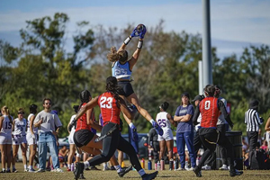 How girls’ flag football is driving growth in youth sports