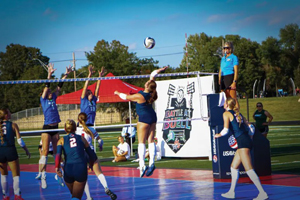 How traditional indoor volleyball is finding a new stage in outdoor stadiums