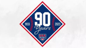 Courtesy USA Softball Both softball, and organization overseeing it, USA Softball, are celebrating 90 years in the country this year.