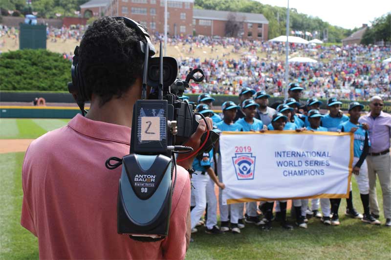 The Little League World Series Residency Program provides an opportunity for college students to work as communications support personnel.