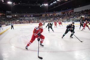 South Dakota's Rapid City Rush are an affiliate of the NHL's Calgary Flames.