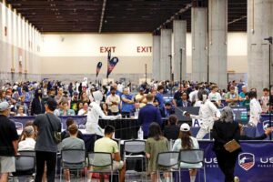 The Phoenix Convention Center hosted USA Fencing’s 2023 Summer Nationals & July Challenge. A large, open venue such as the convention center makes an ideal venue for fencing competitions, organizers say. 