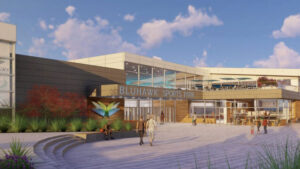A rendering of the AdventHealth Sports Park in Bluhawk. 