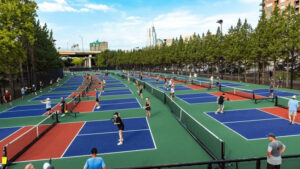 The Picklr, an indoor pickleball facility is teaming with US Camps to run Nike Pickleball Camps across the country. 