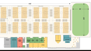Courtesy Discover Kalamazoo A recent study commissioned by Discover Kalamazoo suggests the city needs a 100,000 to 140,000-square-foot youth sports complex.
