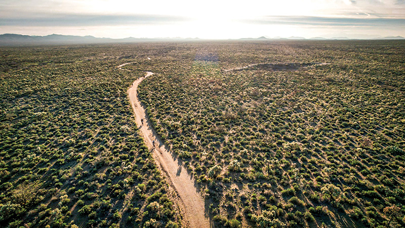The Old Pueblo racecourse.