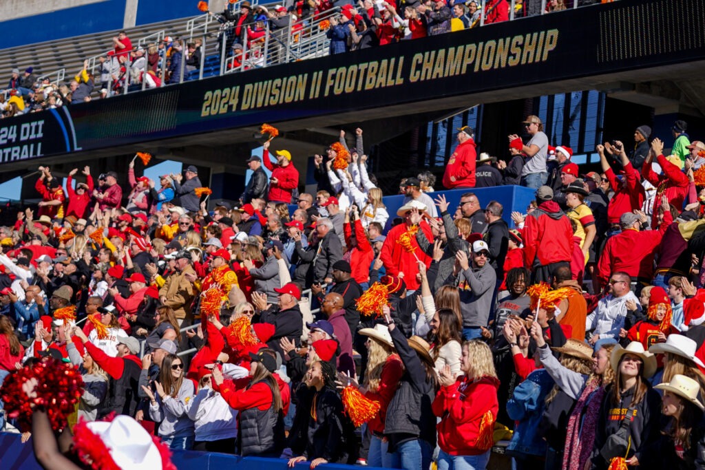 Crowd shot from McKinney ISD Stadium