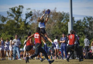 How girls’ flag football is driving growth in youth sports